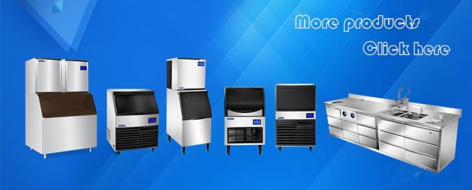 máquina 50kg/day del fabricante de hielo del cuadrado 8000W para la cafetería 21